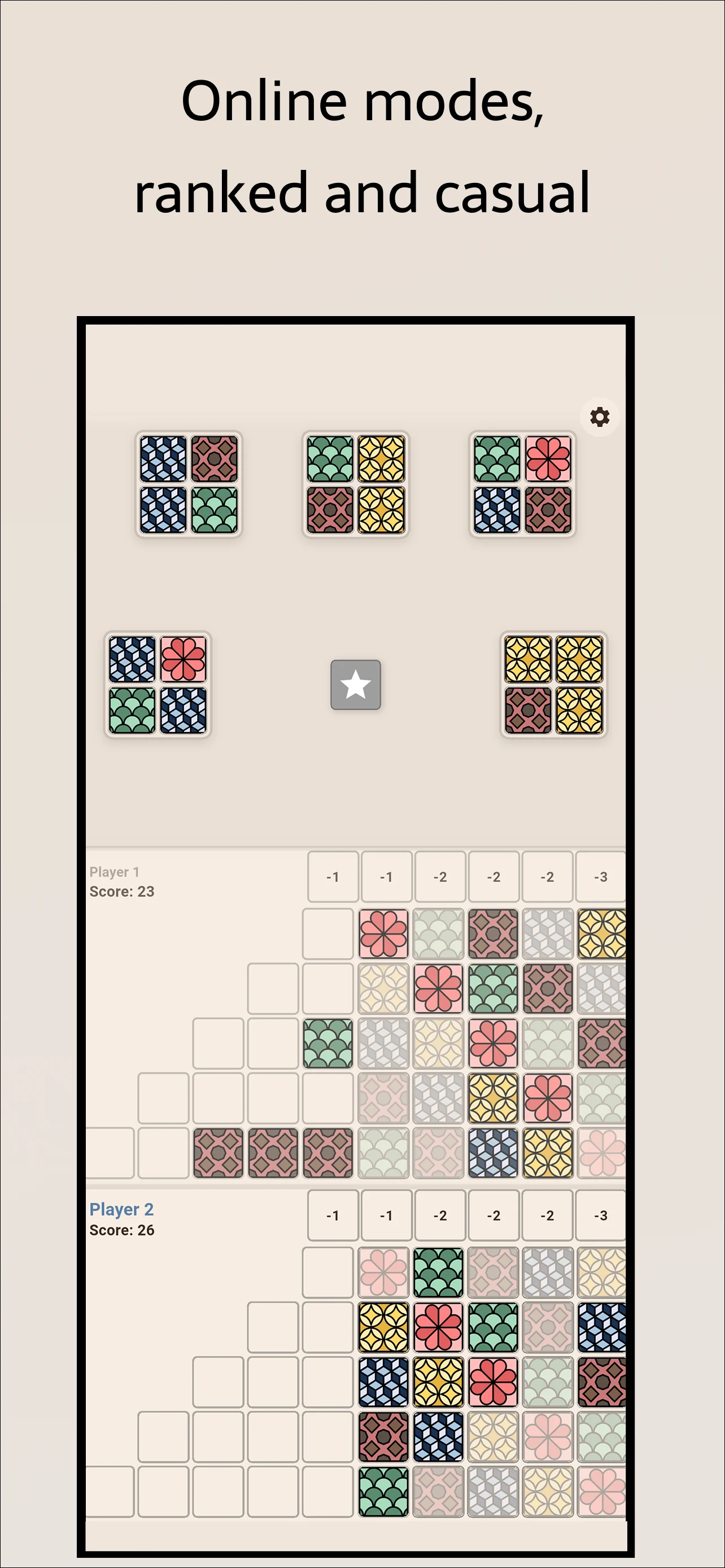 Tiles Azulejos Board Game screenshot